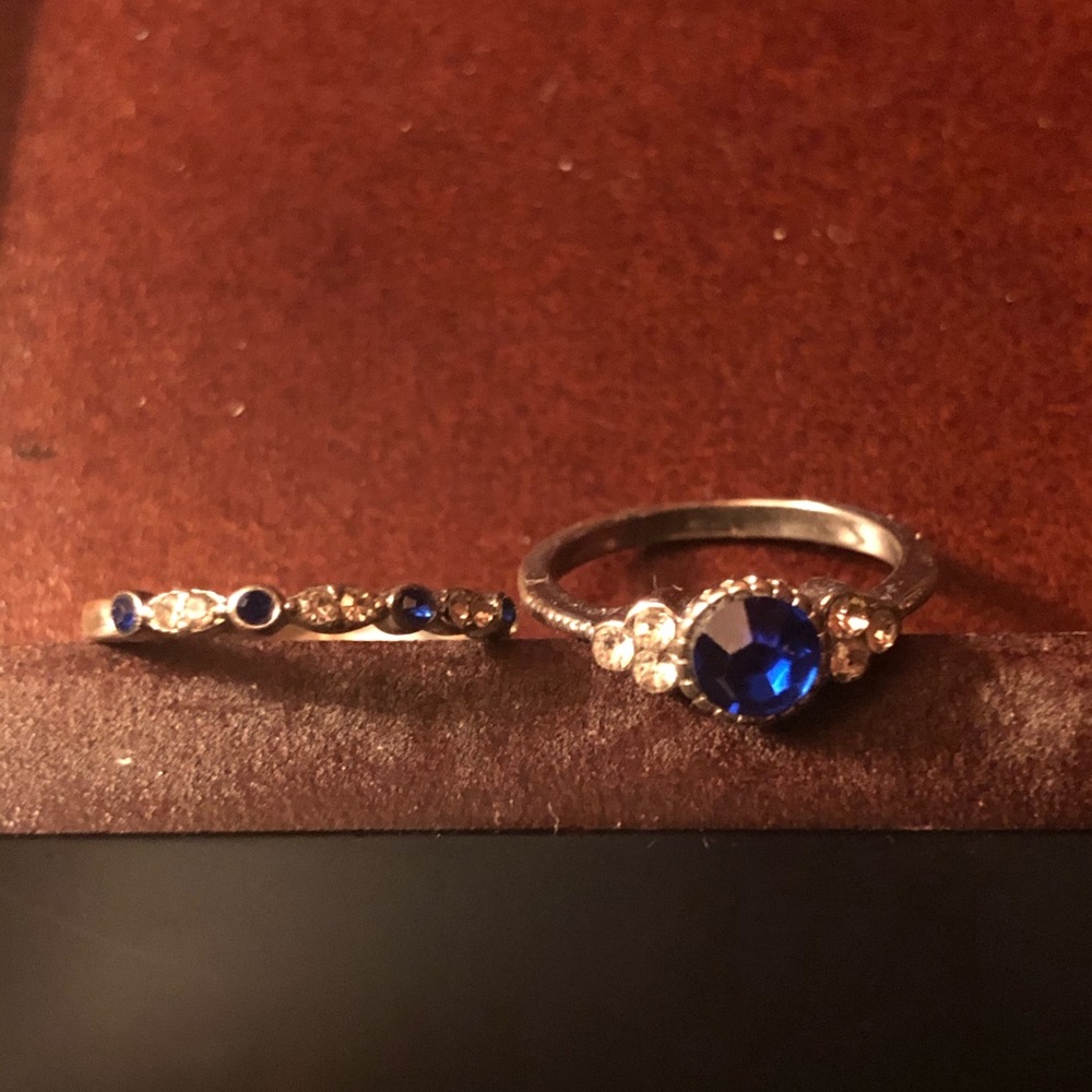 Blue Rings Set